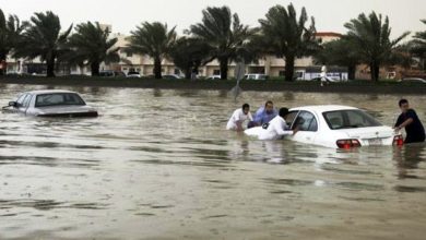 السعودية 7 قتلى حصيلة تهاطل الأمطار