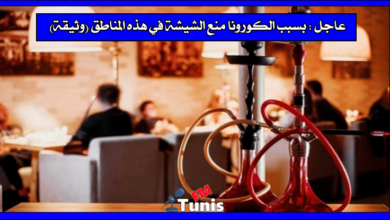 عاجل : بسبب الكورونا منع الشيشة في هذه المناطق (وثيقة)