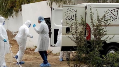 تفاصيل حالة الوفاة 47 جراء الكورونا في تونس