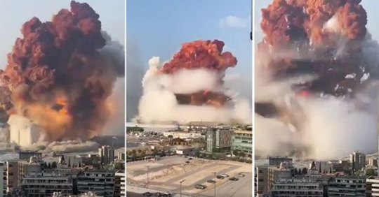 إنفجار بيروت إرتفاع عدد الضحايا والجرحى بالآلاف
