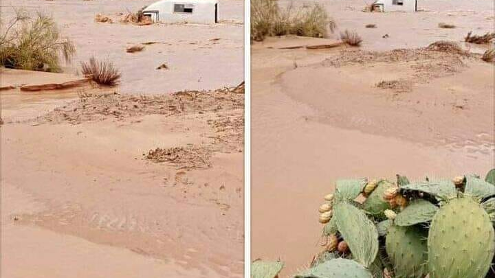سيدي بوزيد وفاة سائق سيارة نقل ريفي جرفته مياه الوادي