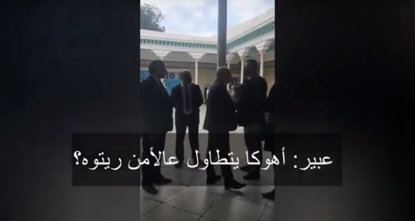 بالفيديومدير ديوان رئيس البرلمان لـ عبير موسي ”برّا ....