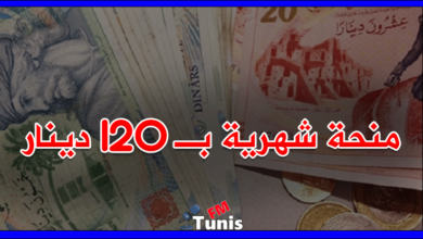 منحة شهرية بـ 120 دينار لهؤلاء…